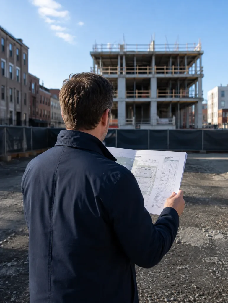 BlueStar Consultant conducts Real Estate Feasibility Study on site