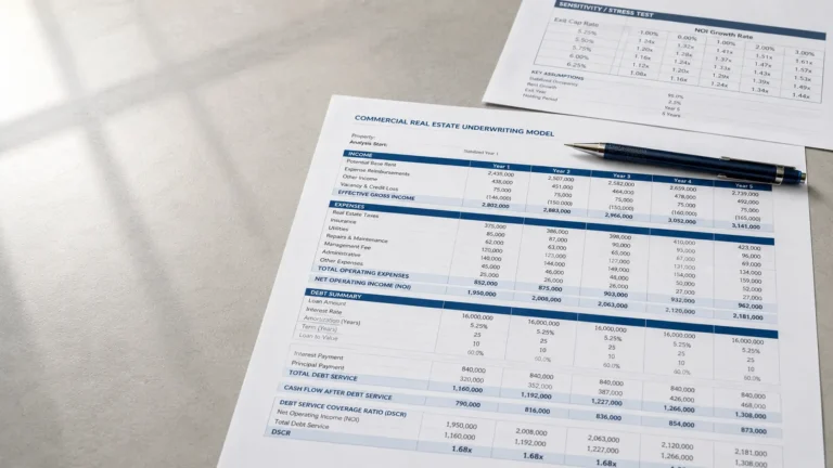 Real Estate Underwriting Explained: How Lenders and Investors Decide If a Deal Works
